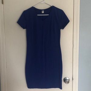 Old Navy Royal Blue T Shirt Dress